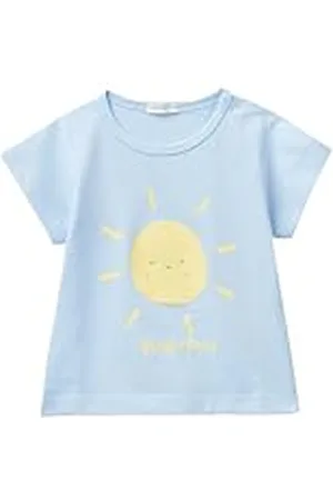 Benetton Camiseta 3i1xa1051, , 68 cm Unisex bebé