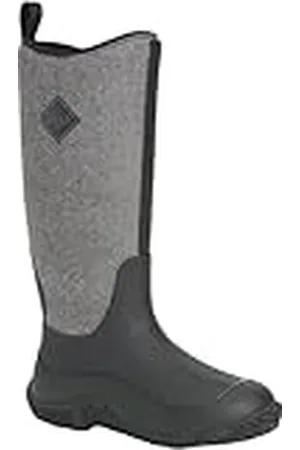 Muck Hale, Botas de Lluvia Mujer, Black W Fuzzy Herri, 42 EU