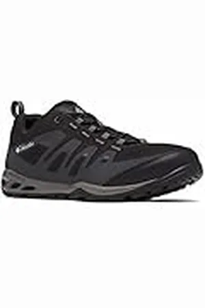 Columbia Vapor Vent, Zapatos de Low Rise Senderismo Hombre, Negro (Black, White 010), 48 EU