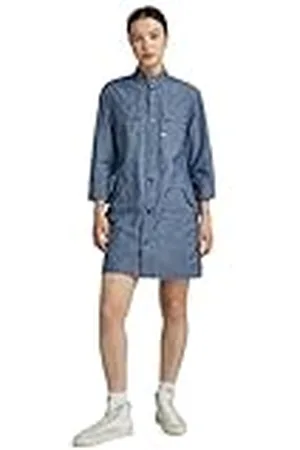 G-Star RAW Shirt Kleid Vestido Informal, , L Mujeres
