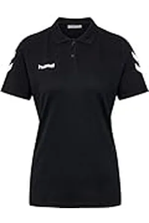 Hummel HMLGO Cotton Polo Woman Color: Black_Talla: XL