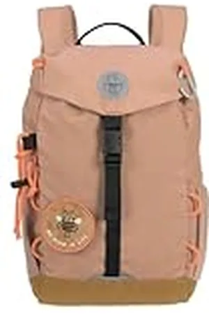 LÄSSIG LÄSSIG Mochila para guardería Mochila Infantil con Correa para el Pecho Repelente al Agua, 9 litros/Mini Outdoor Backpack Nature Hazelnut