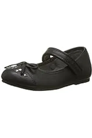 chicco 1050572 Carletta - Bailarinas para niña, Color Negro, Talla 24