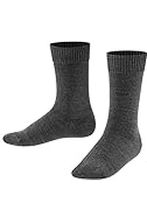 Falke Comfort Wool K So lana algodón lisos 1 par, Calcetines Unisex niños, , 35-38