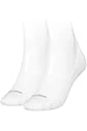 Calvin Klein Mid Cut Footie, (White), 39 (Pack de 2) para Mujer
