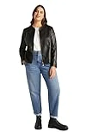 Fiorella rubino Biker Jacket Chaqueta de Motorista Shimmer Fabric, , 50 Grande Mujeres