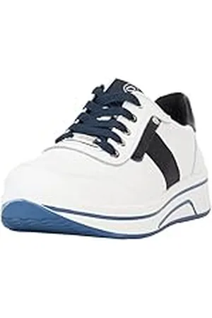 ARA Sapporo, Zapatillas Mujer, Blanco/Azul, 37 EU Ancho