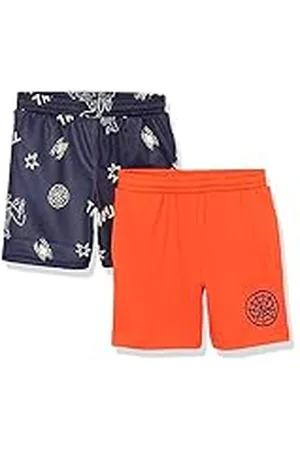 Amazon Disney | Marvel | Star Wars Pantalones Cortos de Malla para Baloncesto Niño, Pack de 2, , 8 años
