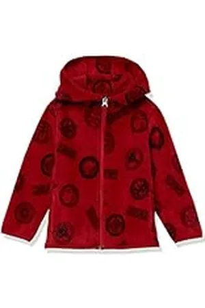 Amazon Disney | Marvel | Star Wars Chaqueta de Forro Polar con Capucha y Cremallera Completa Niño, , 10 años