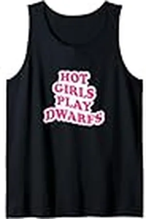 Fantasy Chicas Calientes Juegan Enanos Camiseta sin Mangas