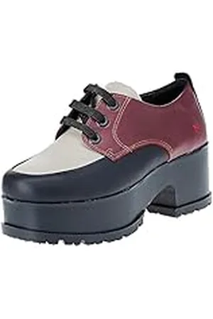 Art 1824 Manchester, Zapatillas Mujer, Burdeos-Black, 36 EU