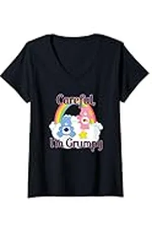 Care Bears Mujer Cuidado, estoy gruñón Camiseta Cuello V