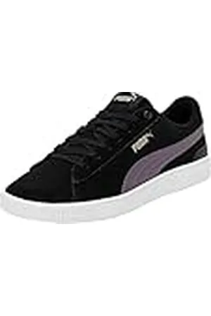 PUMA Vikky V3, Zapatillas, Negro Púrpura Carbón Oro, 35.5 EU