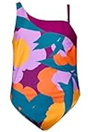 Speedo Printed Asymmetric Plus Size 1pce Bañador Mujer, , 44