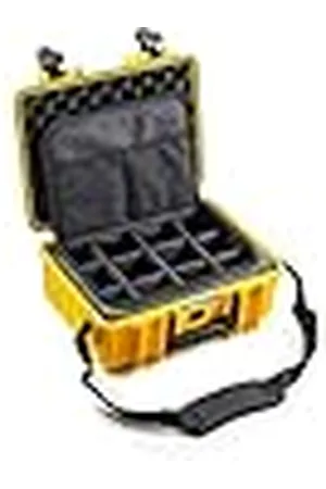 B&W International 4000 - Maletín de Transporte para Exteriores (con Bolsa para Fotos, Resistente al Agua según IP67, Resistente al Polvo, irrompible e Indestructible), Color ,