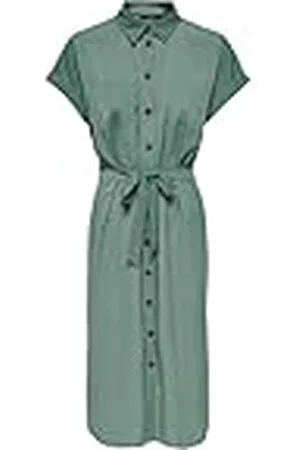 ONLY ONLHANNOVER S/S Shirt Dress Noos WVN Casual, , 36 para Mujer