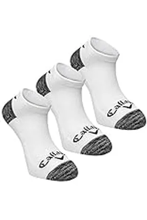 Callaway Calcetín de corte alto, pack de 3 Hombre, , One Size (Tamaño del fabricante:Unica)