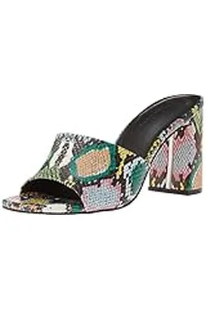 THE DROP Pattie Sandalia Mule de Tacón Alto de Bloque para Mujer, , 39.5