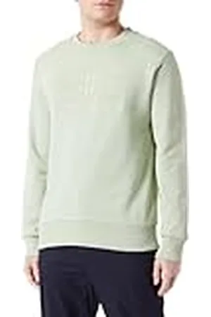 GANT Reg Tonal Shield-Sudadera con Cuello en C, , XXL para Hombre