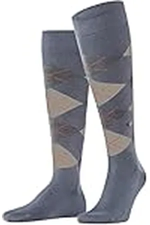 Burlington Manchester M Kh algodón estampados 1 par, Calcetines largos Hombre, , 40-46