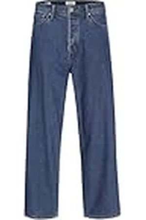 JACK & JONES Jjialex Jjoriginal Sq 741 Jeans, Azul Denim, 29W x 32L para Hombre