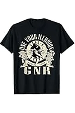 Guns N´Roses Tour Mundial Oficial de Illusion Camiseta