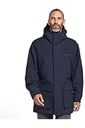 Berghaus Hombre Breccan Impermeable Aislamiento Chaqueta - Azul Oscuro - M