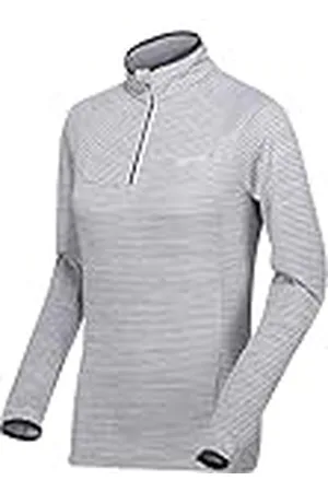 Regatta Yonder Forro Polar, Secado rápido, con Media Cremallera T-Shirts/Polos/Vests, Mujer, White, 14