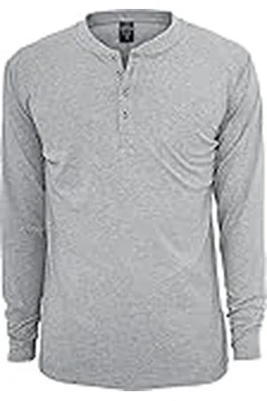 Urban classics Basic Henley L/S Tee, Sudadera Hombre, , L