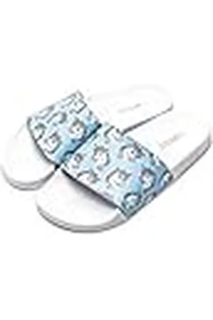 THE WHITE BRAND Unicorns, Sandalias con Punta Abierta Unisex niño, Azul (Blue Blue), 29 EU