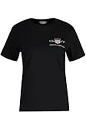 GANT Reg Archive Shield SS Camiseta, , S Mujeres