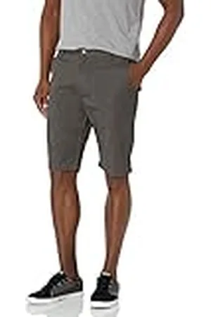 Volcom Vmonty Stretch Chino Short Pantalones Cortos, Gris, 48 para Hombre