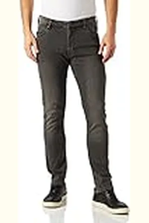 Wrangler Red Kabel Slim Jeans, Gris (Grey), 33W / 32L para Hombre