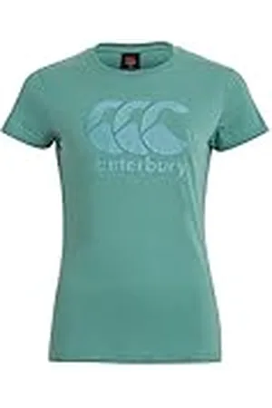 Canterbury CCC Logo Camiseta, Mujer, Azul Aceite, 12