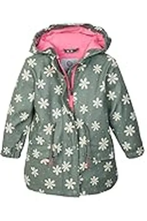 Killtec Niños Parka/chaqueta impermeable con capucha FIOS 15 MNS CT, oliv, 110/116, 42902-000