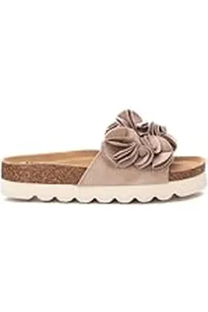 Refresh Sandalia Mujer Beige - Calzado Cómodo y Versátil - Moda casual - Modelo 17171903 (Talla 39)