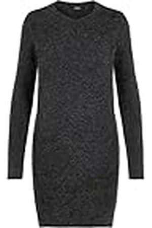 VERO MODA Vmdoffy Ls O-neck Dress Noos vestido, , 44 (Talla del fabricante: X-Large) para Mujer