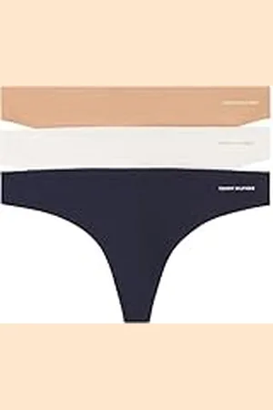 Tommy Hilfiger Women 3 Pack Thong UW0UW05959, , M