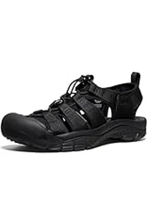Keen Newport H2, Sandalias Hombre, Negro (Triple Black), 47 EU