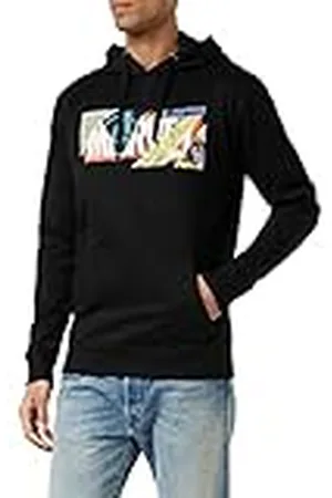 Marvel Scrapbook Logo Hoodie Sudadera con Capucha, , XX-Large para Hombre