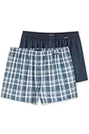 Schiesser Unterwäsche Shorts Atmungsaktiv und Weich Unifarben-Long Life Soft Bóxer, , 5 Hombres