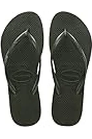 Havaianas Slim, Chanclas Elegantes, Duraderas y Versátiles, con Suela Texturizada para Agarre y Soporte, Mujer