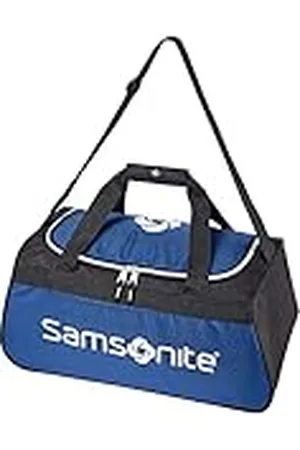 Samsonite To The Club - Bolsa de Lona, Color Negro y Azul