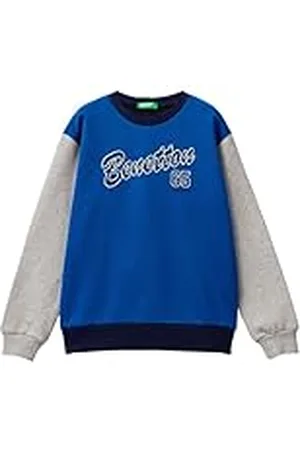 Benetton Jersey G/C M/L 3J68C10JM Sudadera con Capucha, , 130 cm Niños y niños