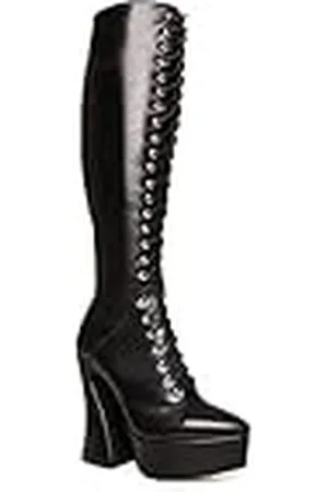 Lamoda Dark Fantasy, Botas Altas hasta la Rodilla Mujer, Color , 36 EU