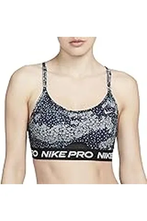 Nike Dri Fit Indy Strpy AOP Sujetador M