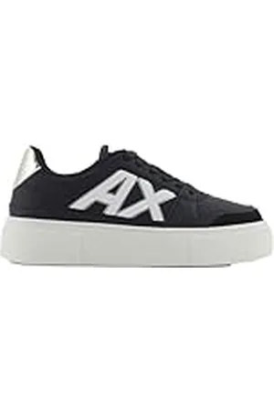 Armani Exchange Kurt, Contraste de Color, Suela Gruesa, Zapatillas Mujer, , 41 EU