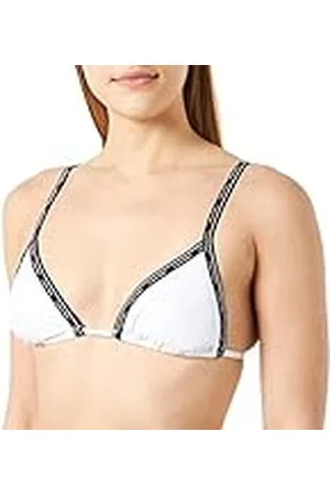 Calvin Klein Mujer Parte Superior de Bikini de Triángulo con Relleno, , M