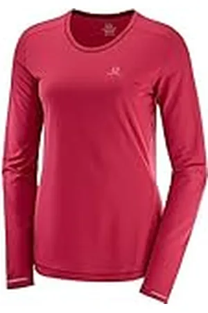 Salomon Agile LS tee W Agile LS tee W Rio Red, Mujer, Rio Red, M