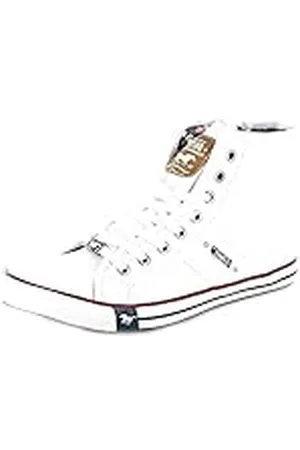 Mustang 1146-507-1, Zapatillas Altas Mujer, Blanco (Weiß 1), 42 EU